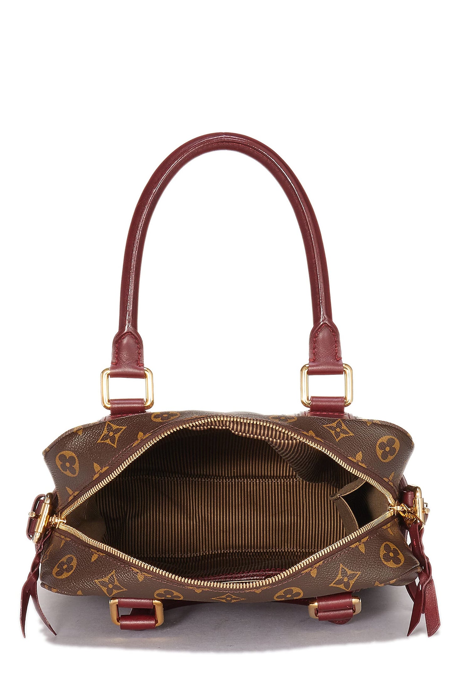 Louis Vuitton, Porte-Documents Vertical Bequia en Toile Monogram d'occasion, Marron