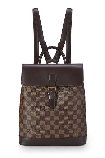 Louis Vuitton, Pre-Loved Damier Ebene Soho, Brown