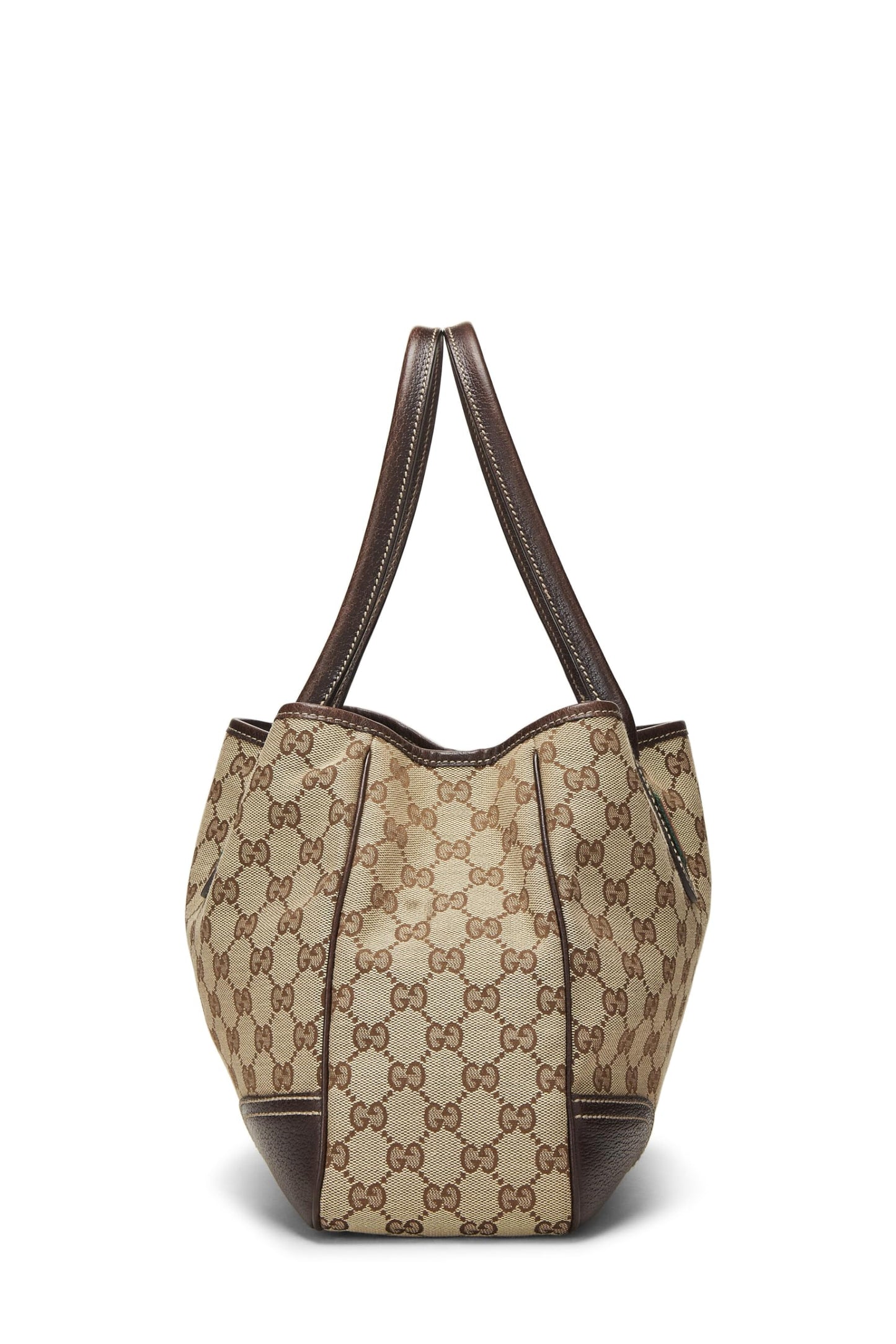 Gucci, Bolso tote Princy de lona GG original Pre-Loved, Marrón