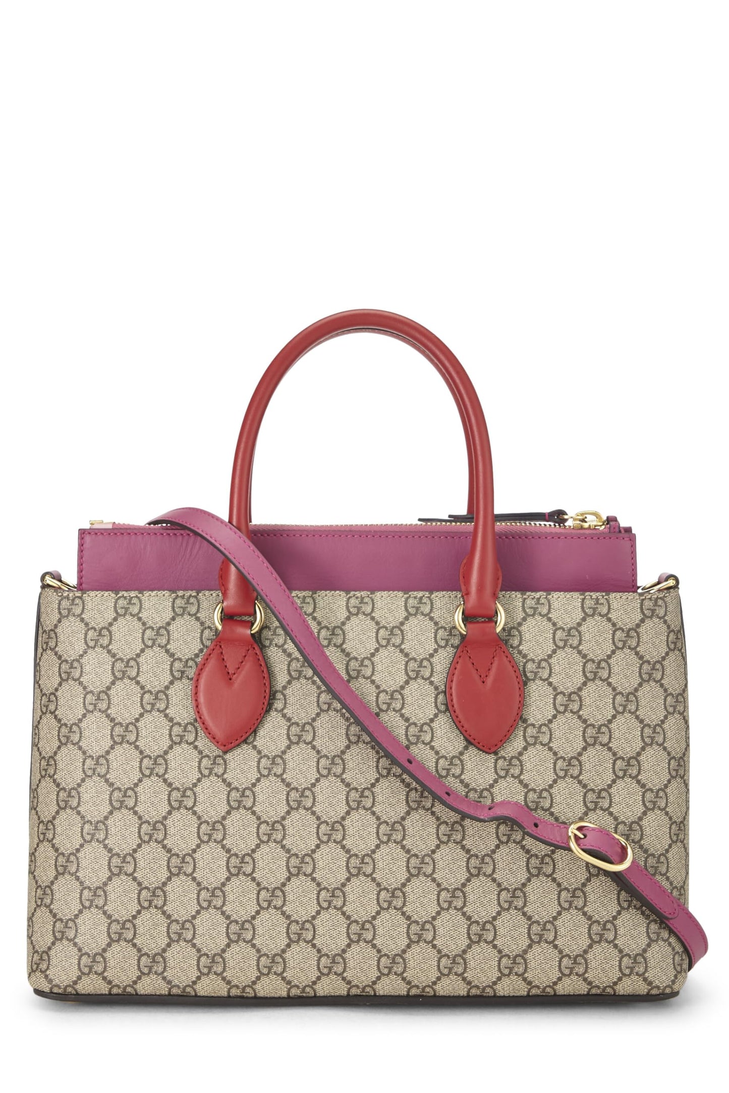 Gucci, sac fourre-tout en toile GG Supreme multicolore d'occasion, multicolore