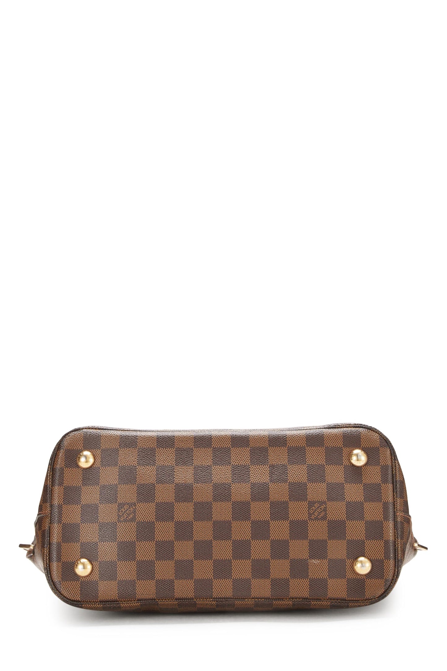 Louis Vuitton, Pre-Loved Damier Ebene Belmont, Brown