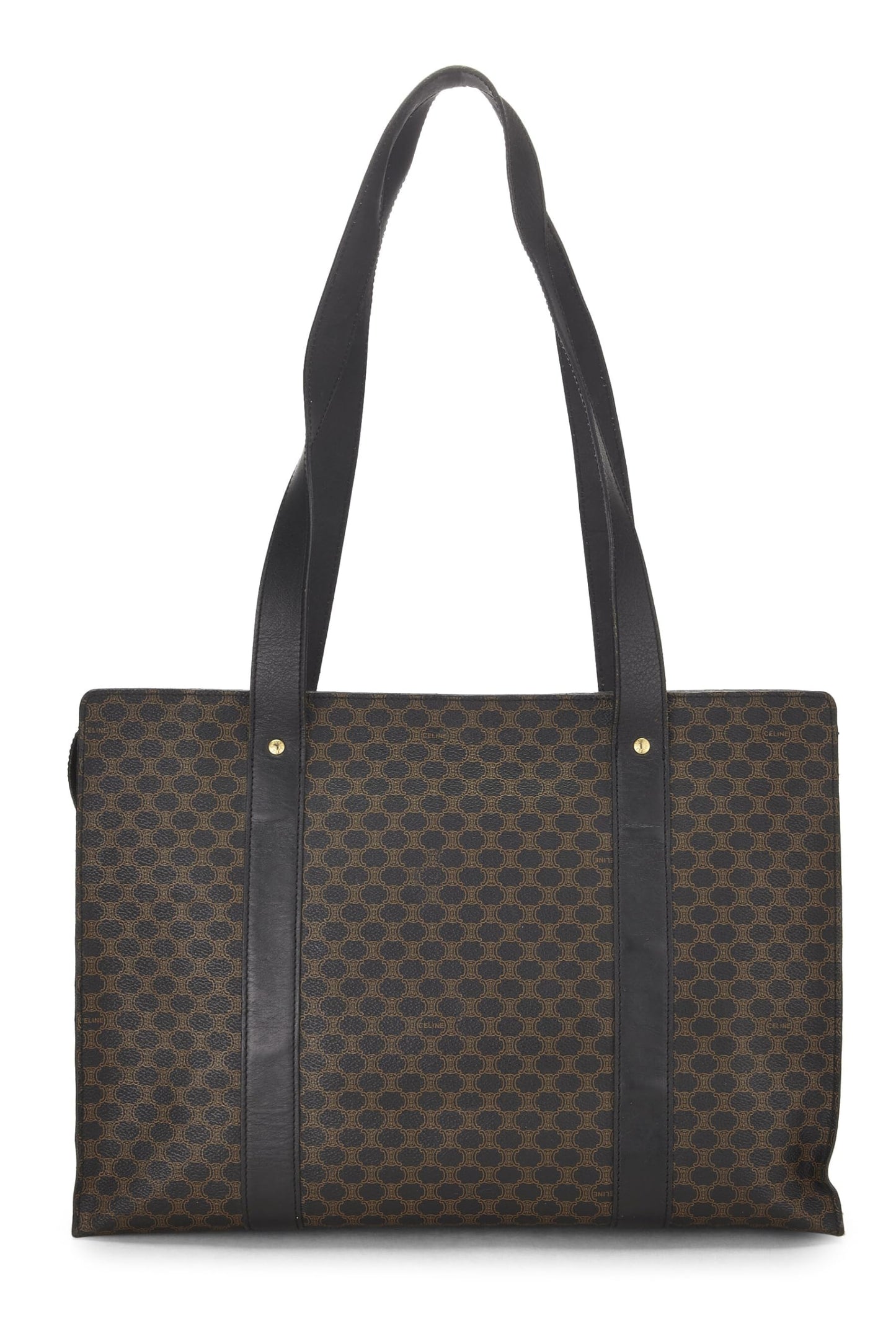 Céline, sac fourre-tout Macadam noir d'occasion, noir