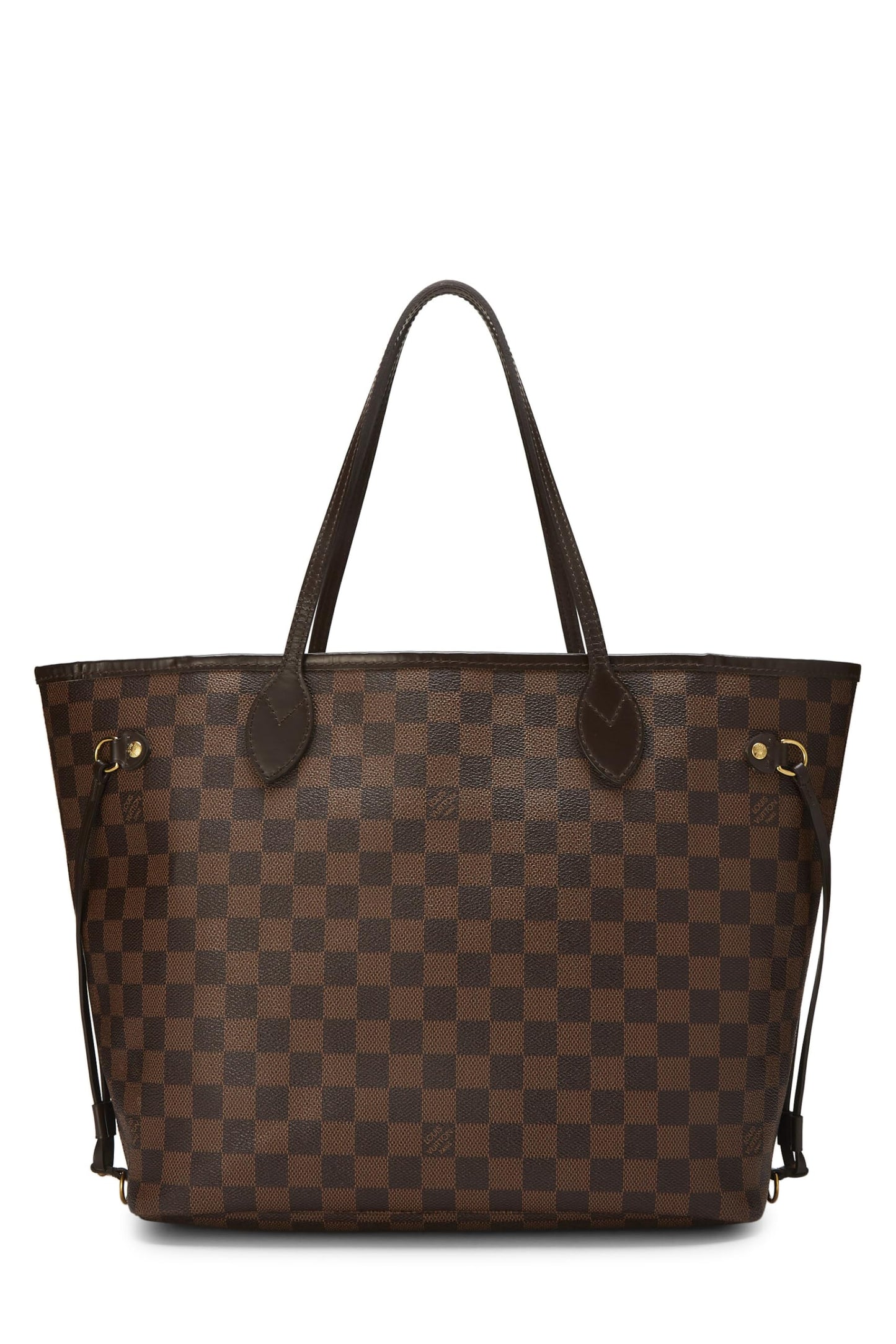 Louis Vuitton, Damier Ebene Neverfull MM NM de segunda mano, Marrón