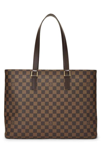 Louis Vuitton, Pre-Loved Damier Ebene Canvas Luco, Brown