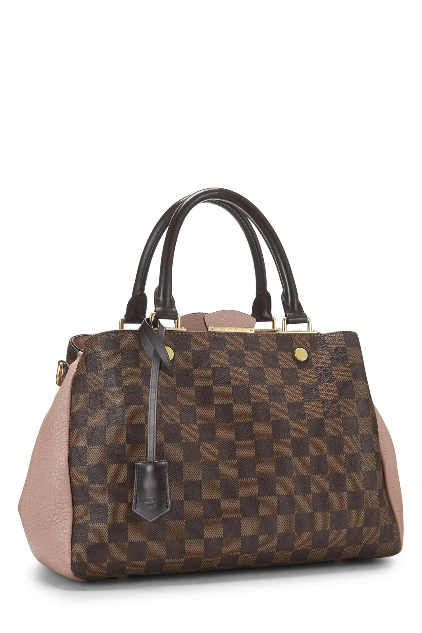 Louis Vuitton, toile Damier Ebène rose d'occasion Brittany, rose