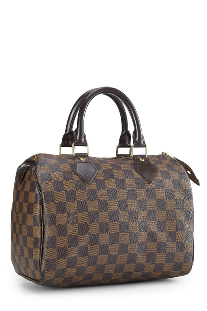 Louis Vuitton, Pre-Loved Damier Ebene Speedy 25, Brown