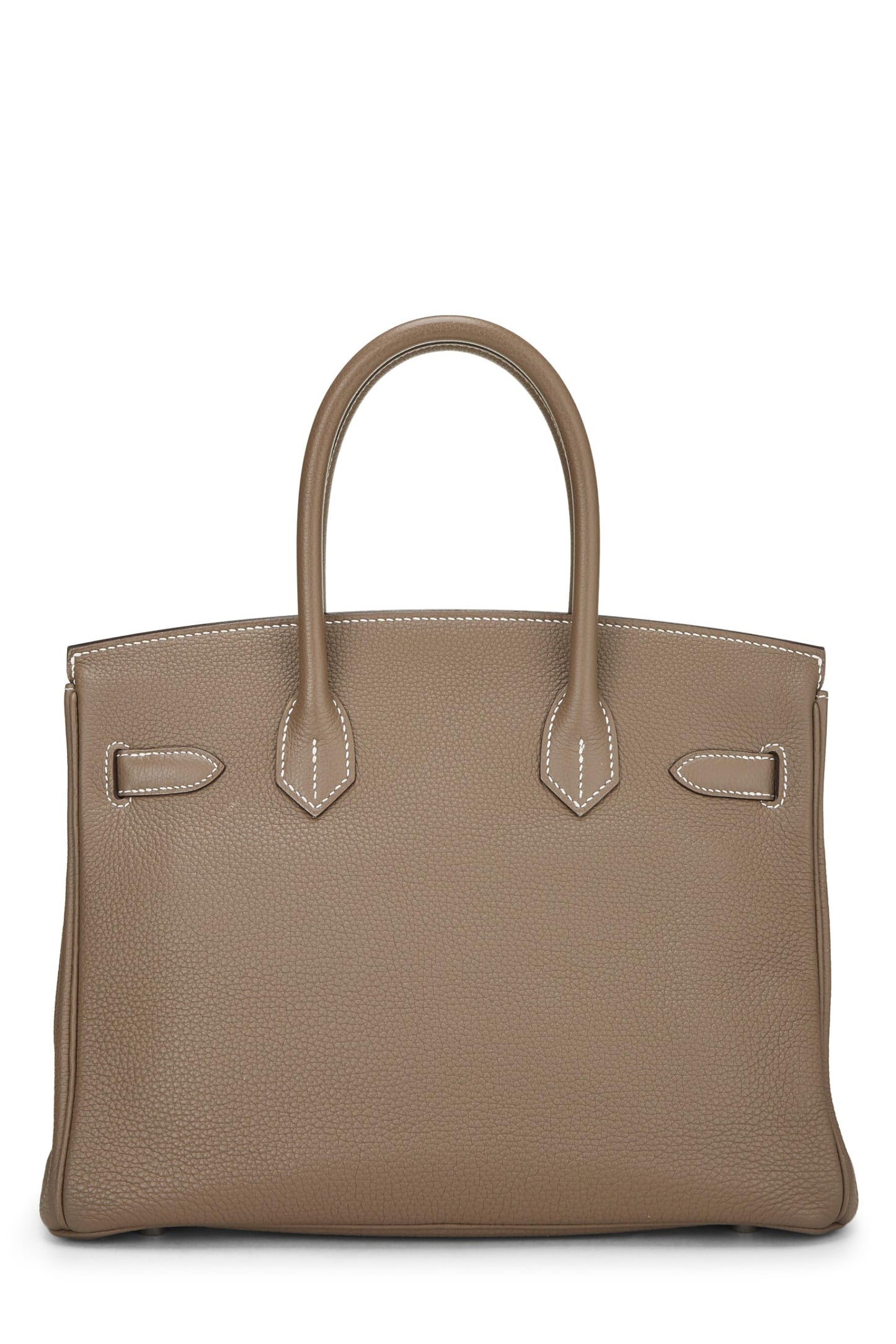 Hermès, Pre-Loved Etoupe Gris Togo Birkin 30, Etoupe