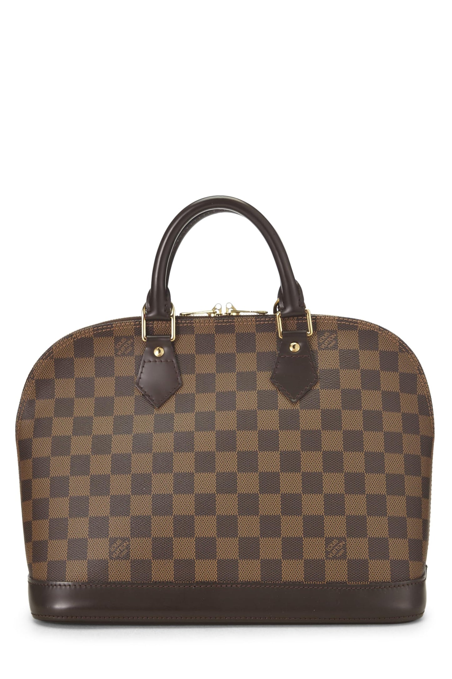 Louis Vuitton, Alma PM Damier Ebène d'occasion, marron