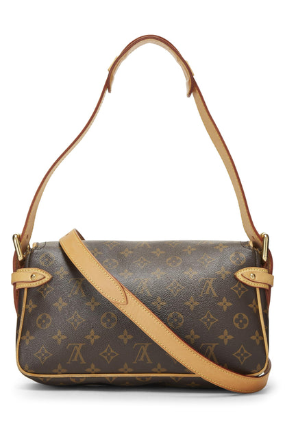 Louis Vuitton, Hudson PM en toile Monogram d'occasion, marron