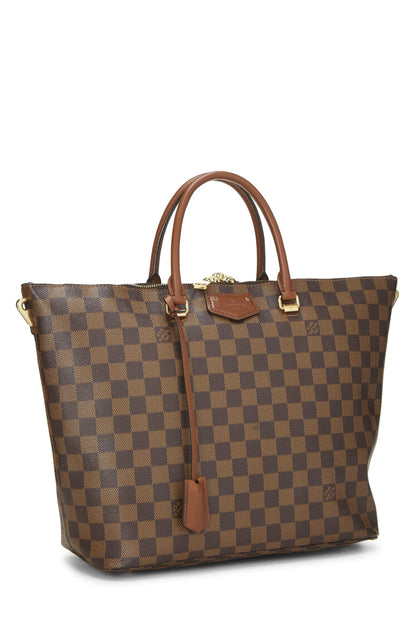 Louis Vuitton, Damier Ebene Belmont d'occasion, marron