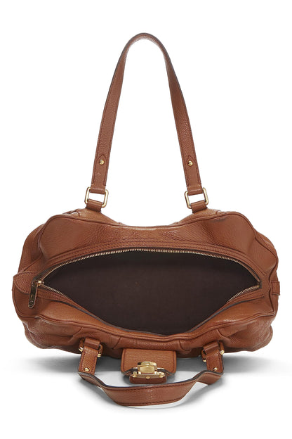 Louis Vuitton, Mahina Lunar PM marron d'occasion, monogramme marron