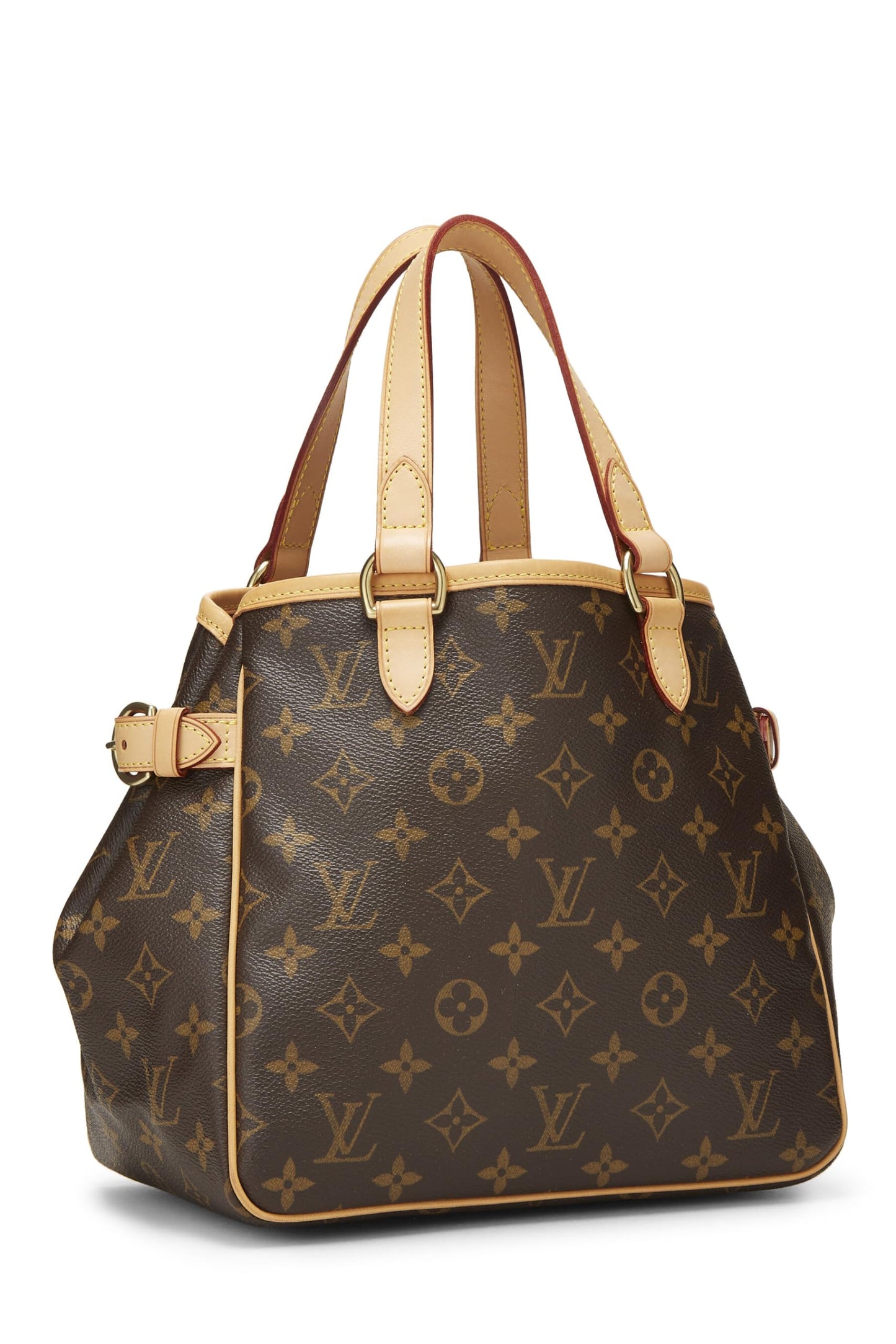 Louis Vuitton, Sac à main Batignolles Vertical en toile Monogram d'occasion, marron