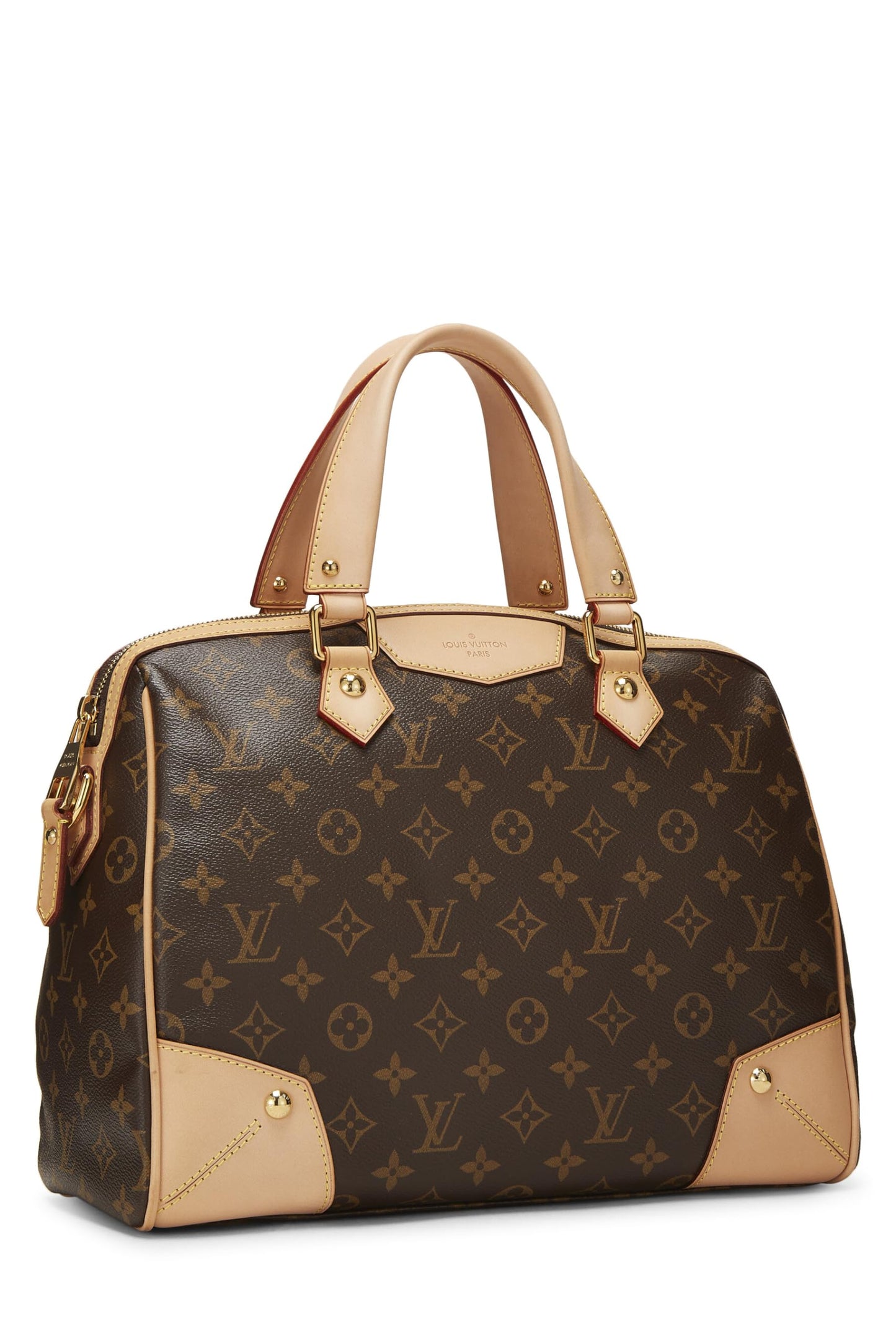 Louis Vuitton, Retiro PM de lona con monograma Pre-Loved, Marrón