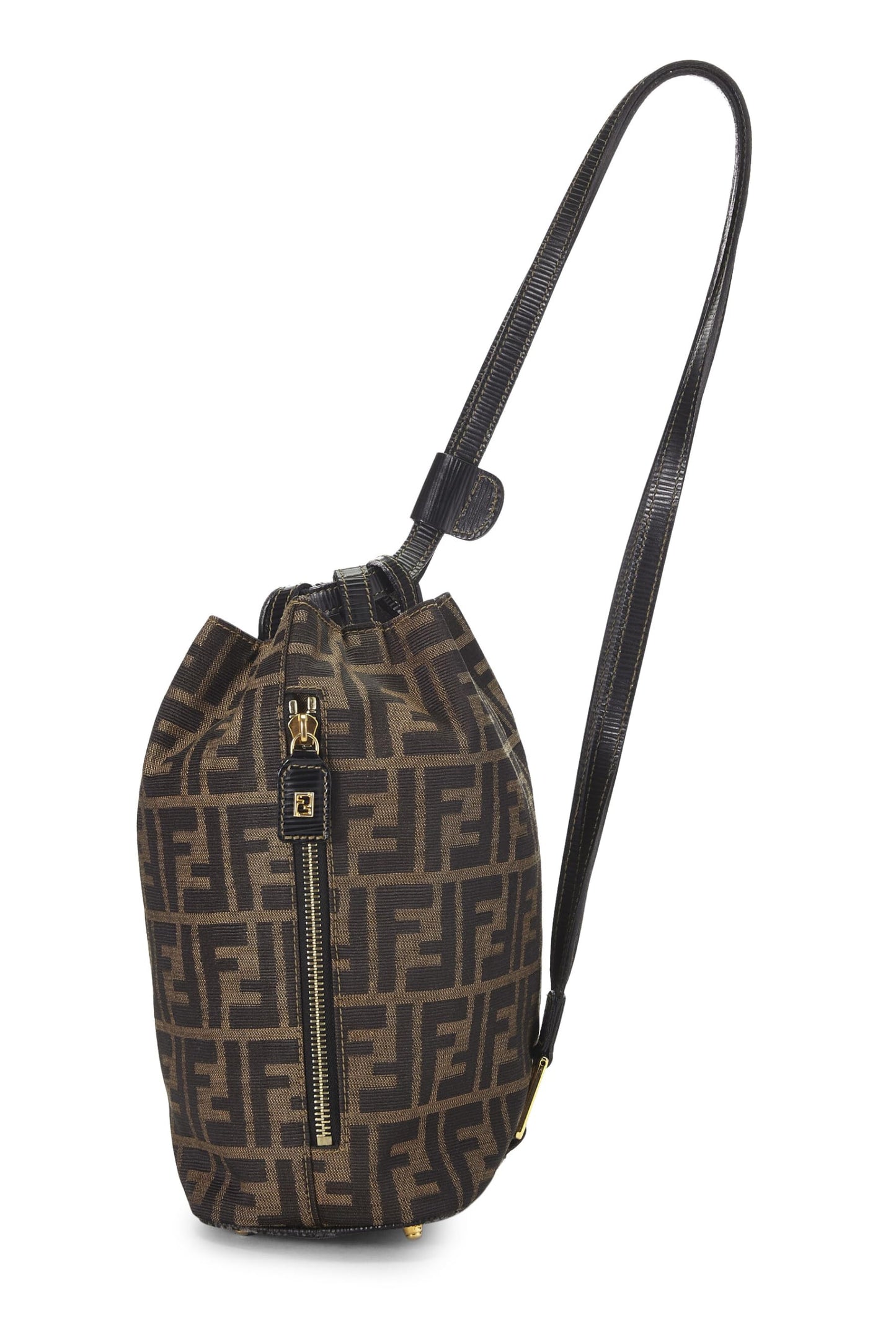 Fendi, Mochila tipo cubo Zucca marrón pre-Loved, Marrón