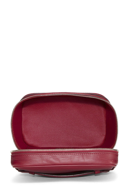 Louis Vuitton, Pre-Loved Magenta Epi Nice Vanity Mini, Pink