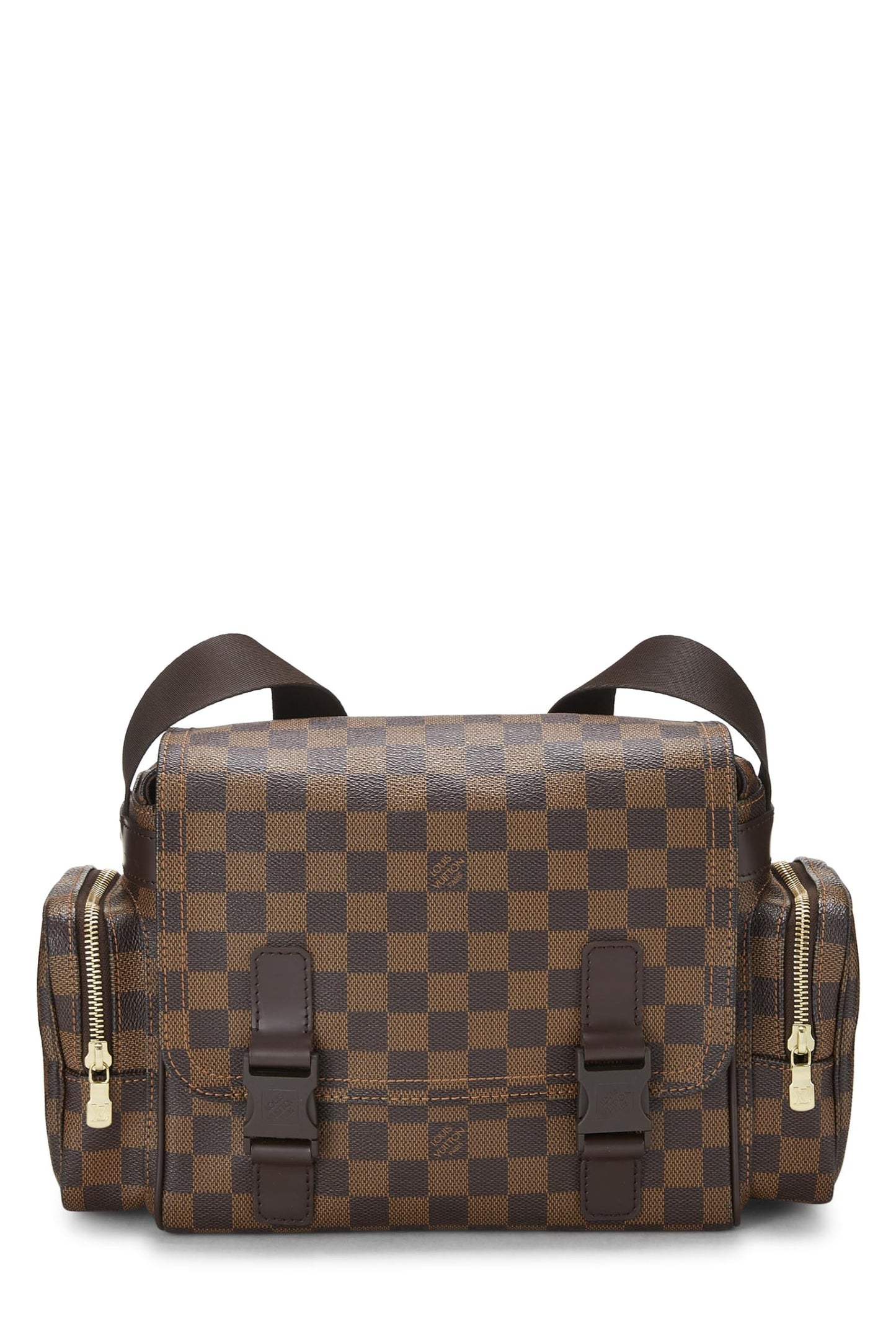 Louis Vuitton, sac messager Melville Damier Ebène d'occasion, marron