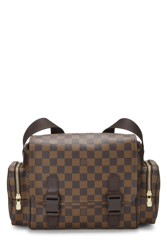 Louis Vuitton, Mensajero Damier Ebene Melville pre-amado, Marrón