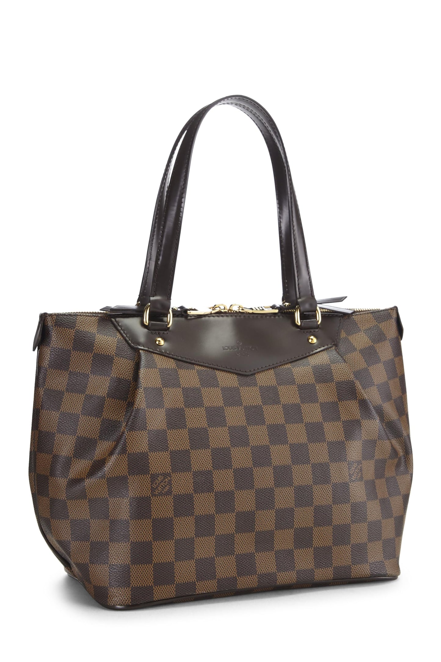 Louis Vuitton, Pre-Loved Damier Ebene Westminster PM, Marrón