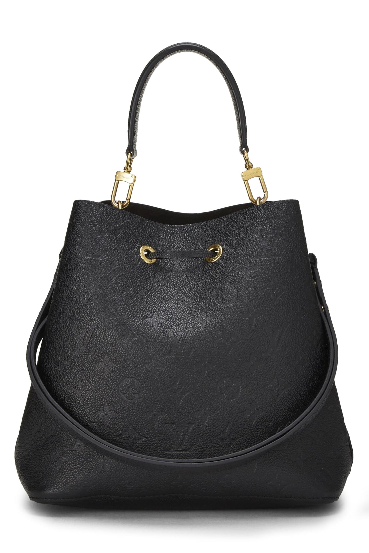 Louis Vuitton, Pre-Loved Black Monogram Empreinte Neo Noé, Black