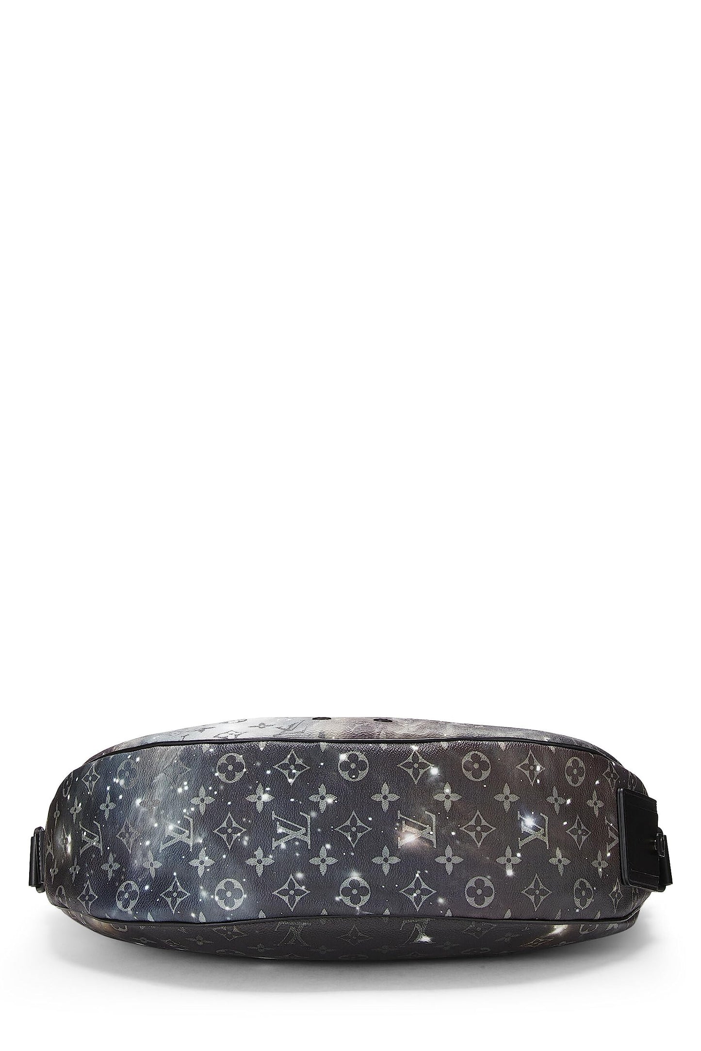 Louis Vuitton, Pre-Loved Black Monogram Galaxy Hobo Messenger Bag, Black