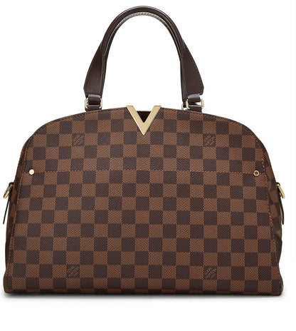 Louis Vuitton, bolos Damier Ebene Kensington pre-amado, Marrón