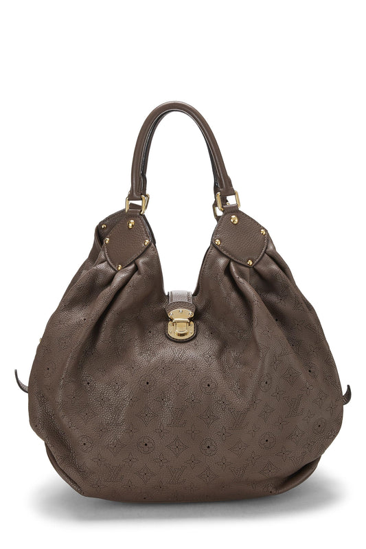 Louis Vuitton, Pre-Loved Brown Monogram Mahina XL, Brown