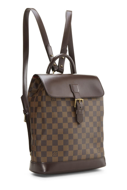 Louis Vuitton, Pre-Loved Damier Ebene Soho, Brown