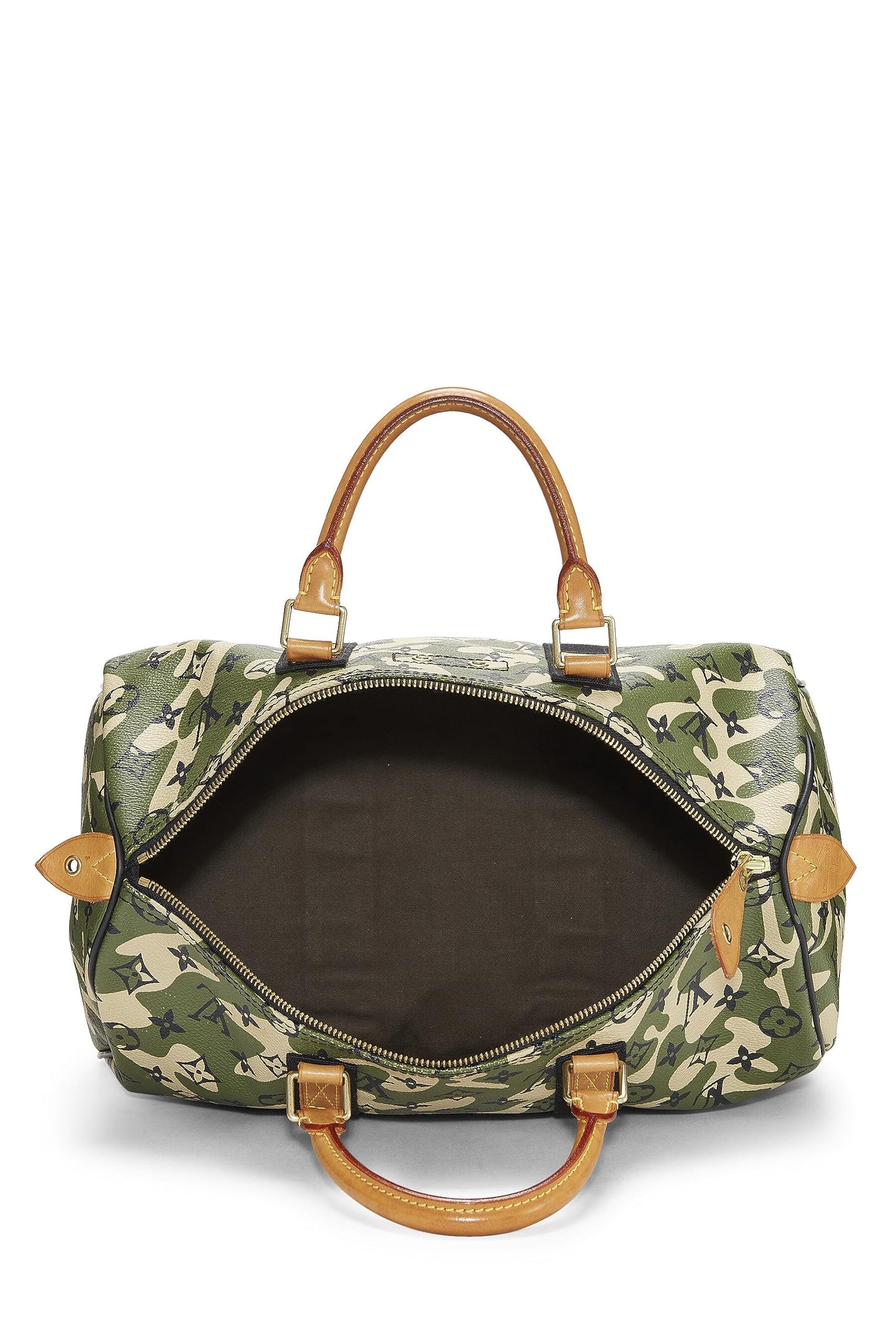 Louis Vuitton, Takashi Murakami x Louis Vuitton Monogramouflage Speedy 35 d'occasion, vert