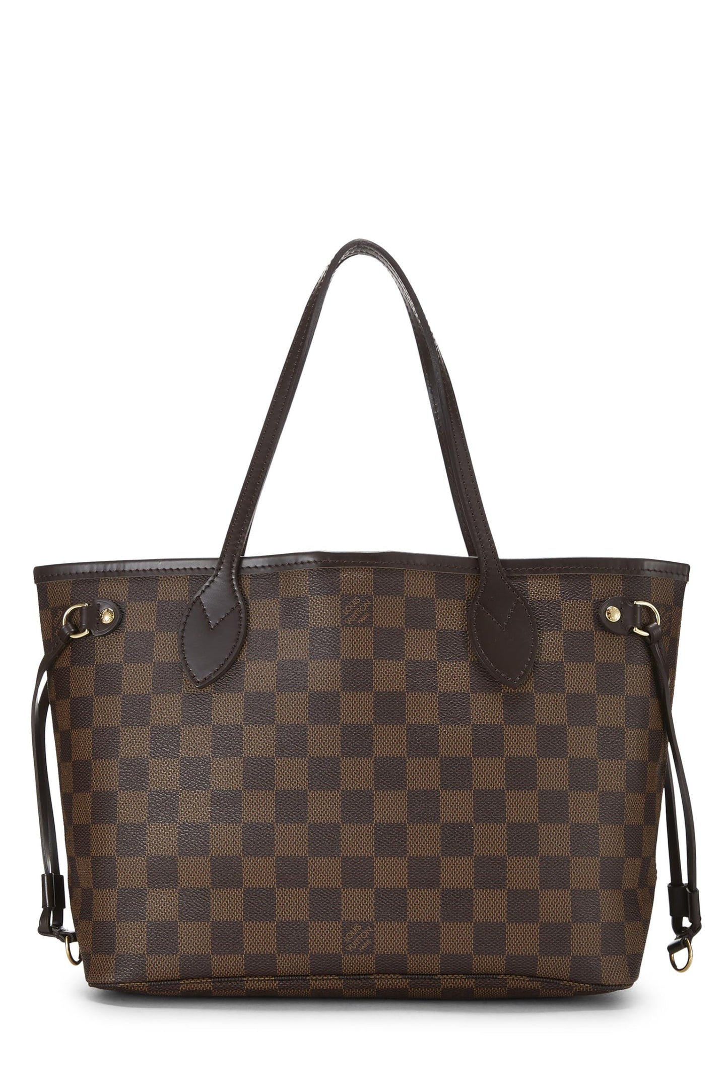 Louis Vuitton, Damier Ebene Neverfull PM pre-amado, Marrón