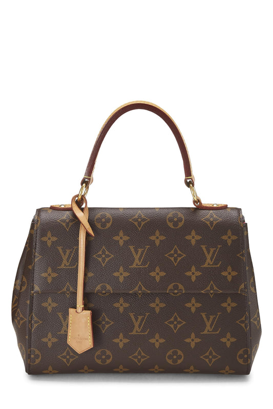 Louis Vuitton, Pre-Loved Monogram Canvas Cluny BB NM, Brown