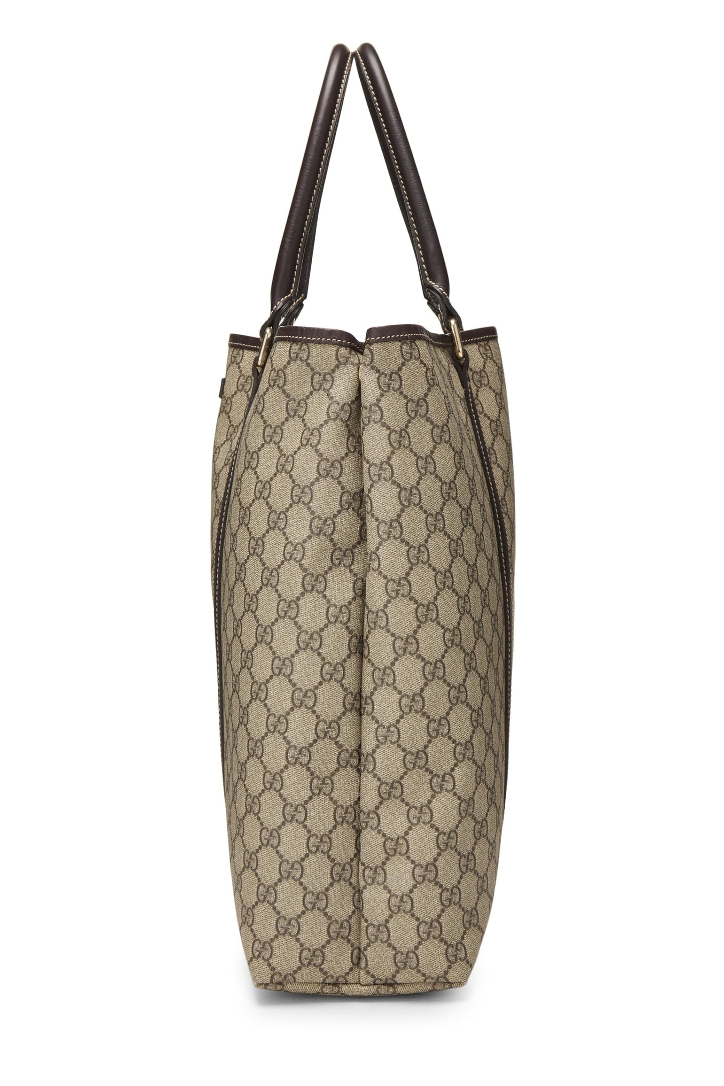 Gucci, sac fourre-tout en toile GG Supreme d'occasion, marron