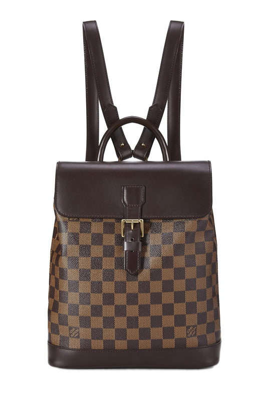 Louis Vuitton, Pre-Loved Damier Ebene Soho, Brown