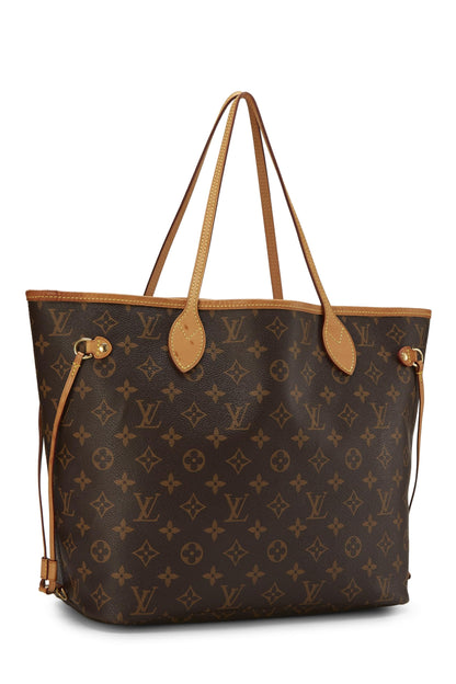 Louis Vuitton, Neo Neverfull MM en toile Monogram d'occasion, rose