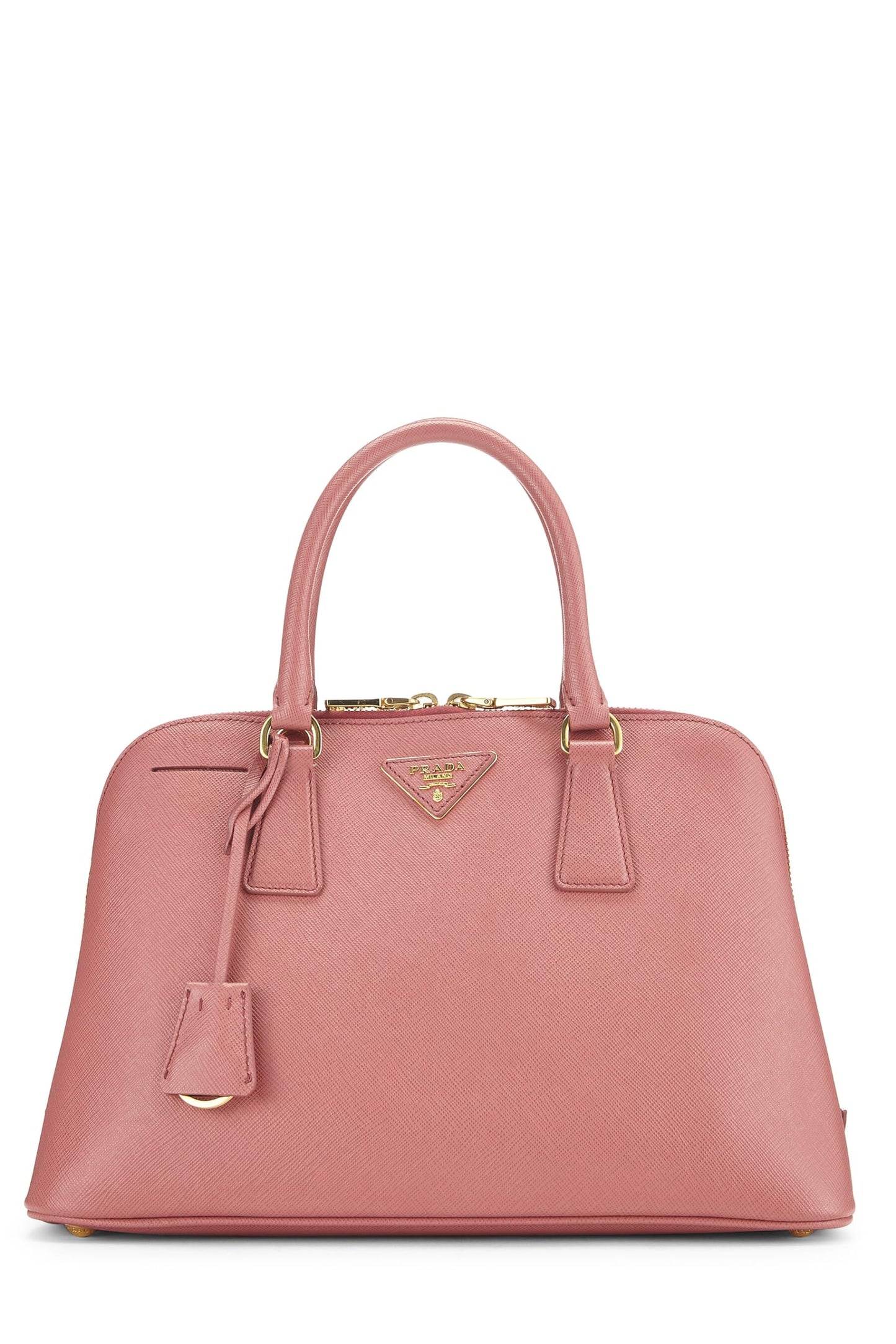 Prada, Promenade Medium Saffiano rose d'occasion, rose