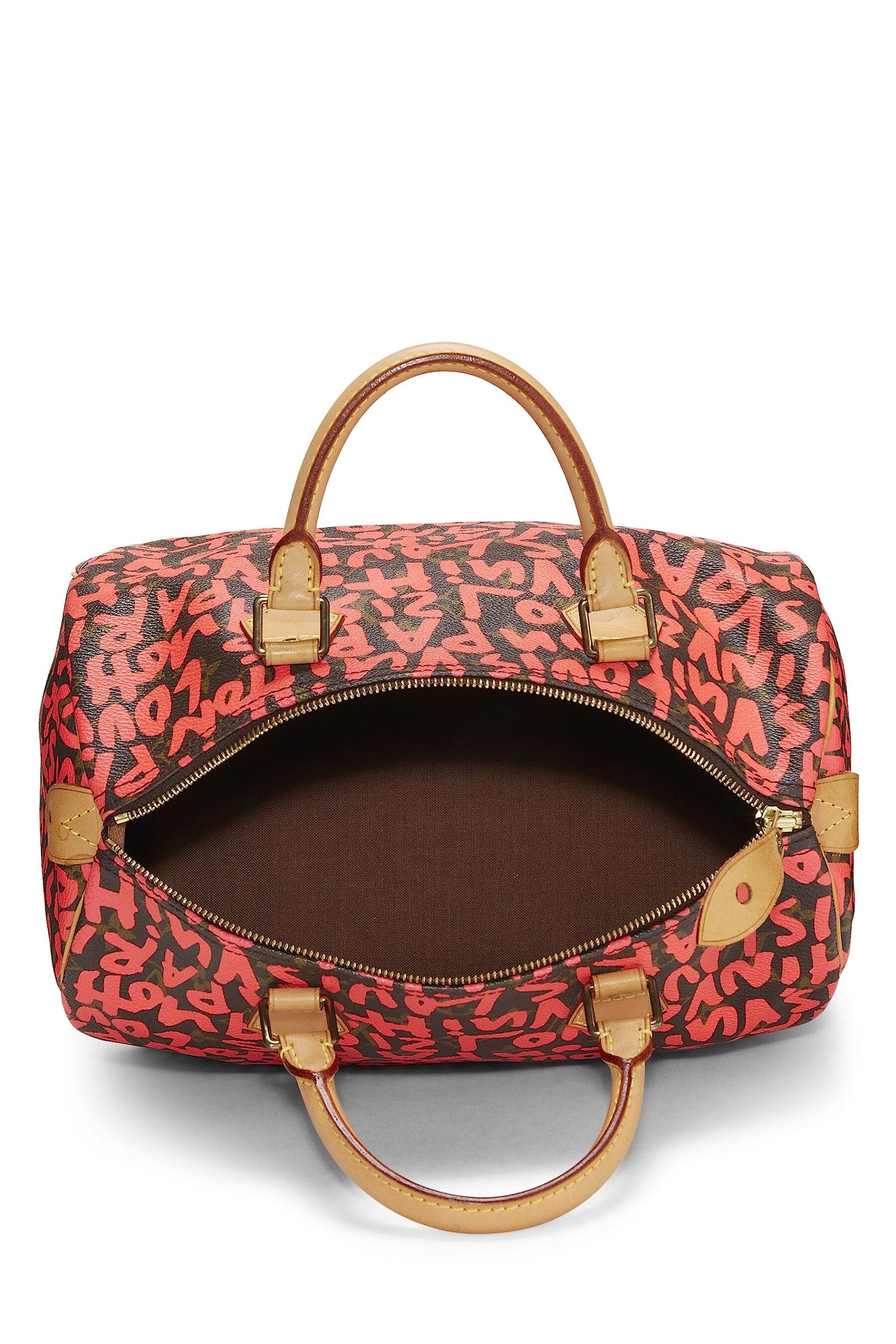 Louis Vuitton, Stephen Sprouse x Louis Vuitton Pink Graffiti Speedy 30 d'occasion, rose