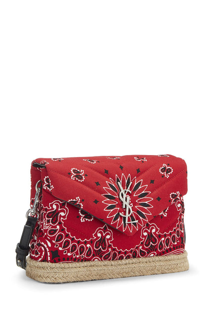 Yves Saint Laurent, jouet Loulou en toile Bandana rouge d'occasion, rouge