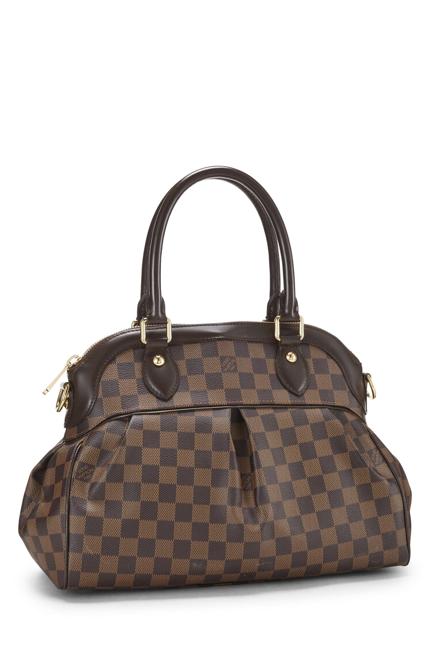 Louis Vuitton, Damier Ebene Trevi PM d'occasion, marron