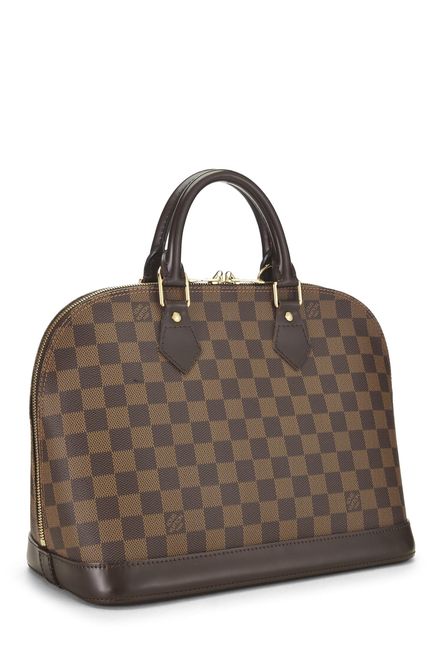 Louis Vuitton, Pre-Loved Damier Ebene Alma PM, Brown