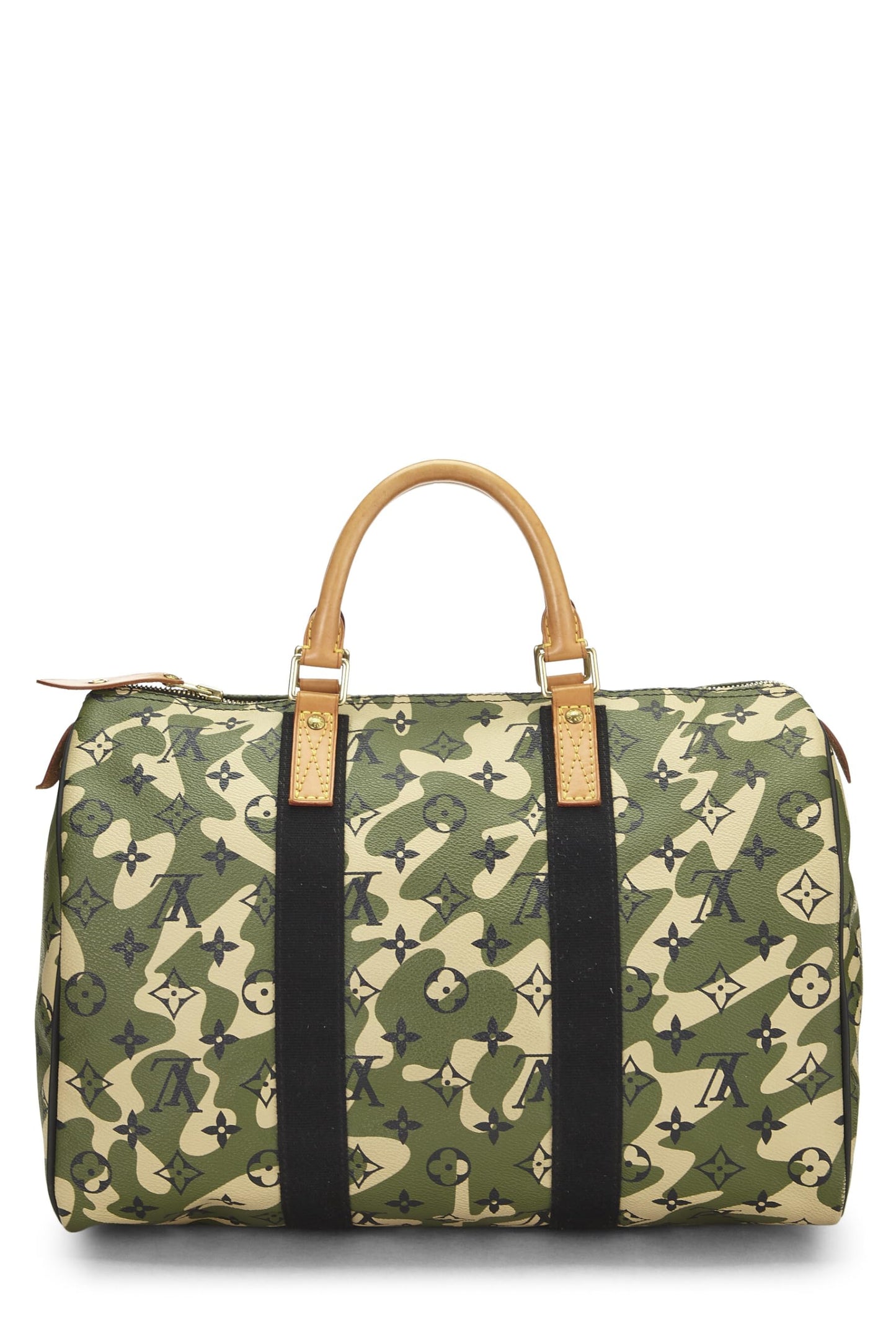 Louis Vuitton, Takashi Murakami x Louis Vuitton Monogramouflage Speedy 35 d'occasion, vert