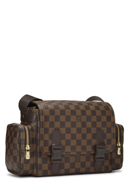 Louis Vuitton, Pre-Loved Damier Ebene Melville Messenger, Brown