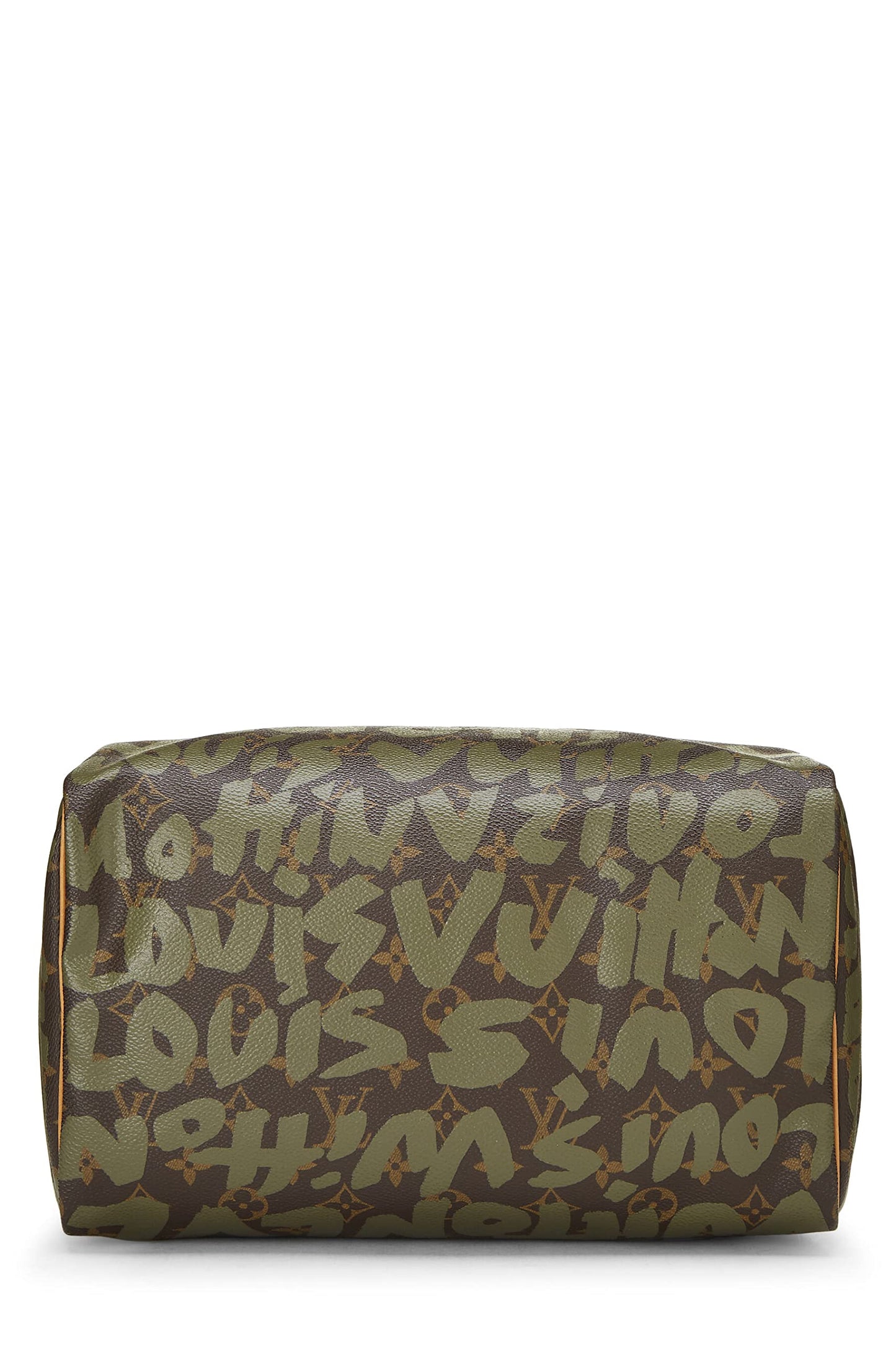 Louis Vuitton, Stephen Sprouse x Louis Vuitton d'occasion, Speedy 30 Monogram Green Graffiti, Vert