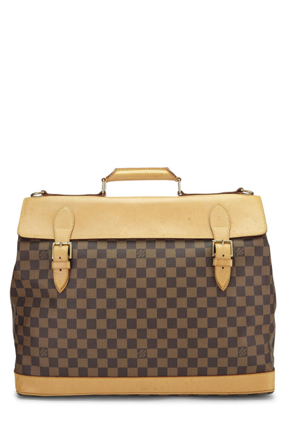 Louis Vuitton, Clipper de lona Damier Ebene pre-Loved, Marrón