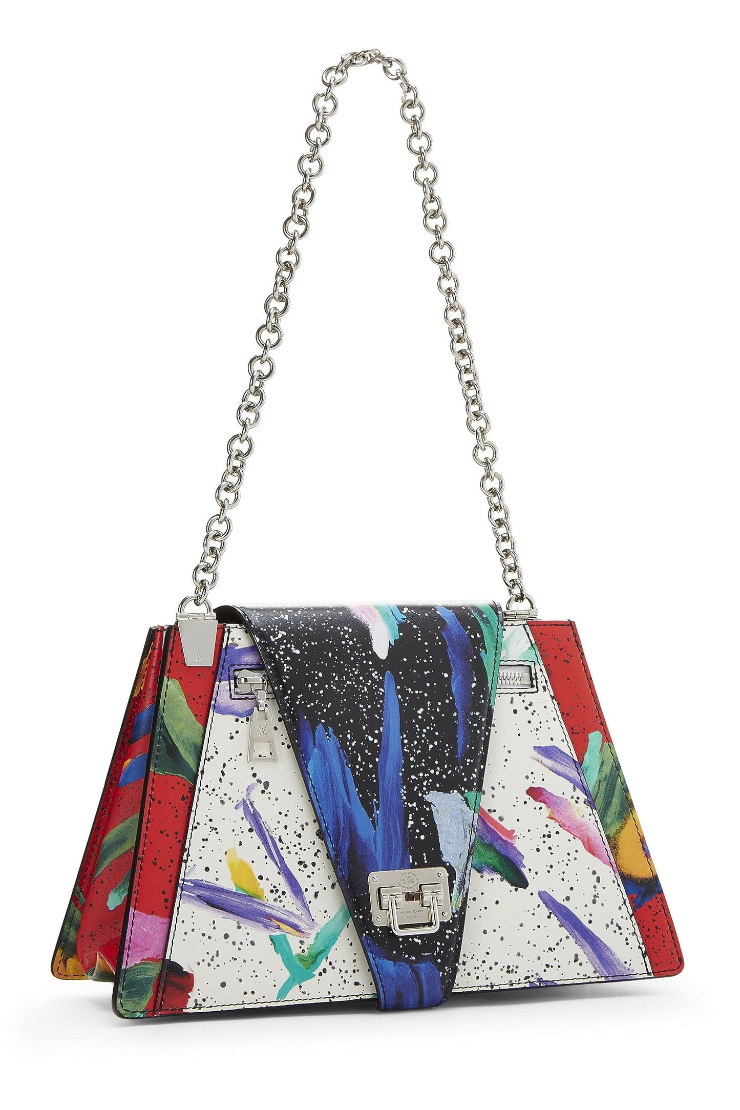 Louis Vuitton, Pre-Loved Multicolor Calfskin Leather Trapeze Bag, Multi