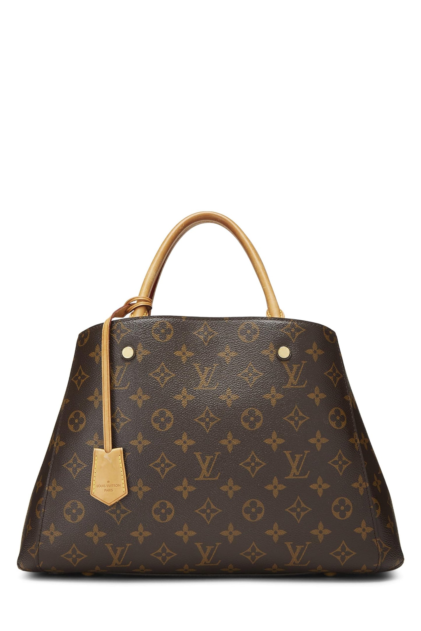 Louis Vuitton, Pre-Loved Monogram Canvas Montaigne MM, Brown