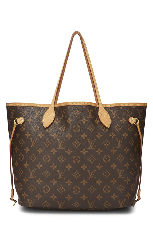 Louis Vuitton, Neo Neverfull MM en toile monogram rose d'occasion, rose