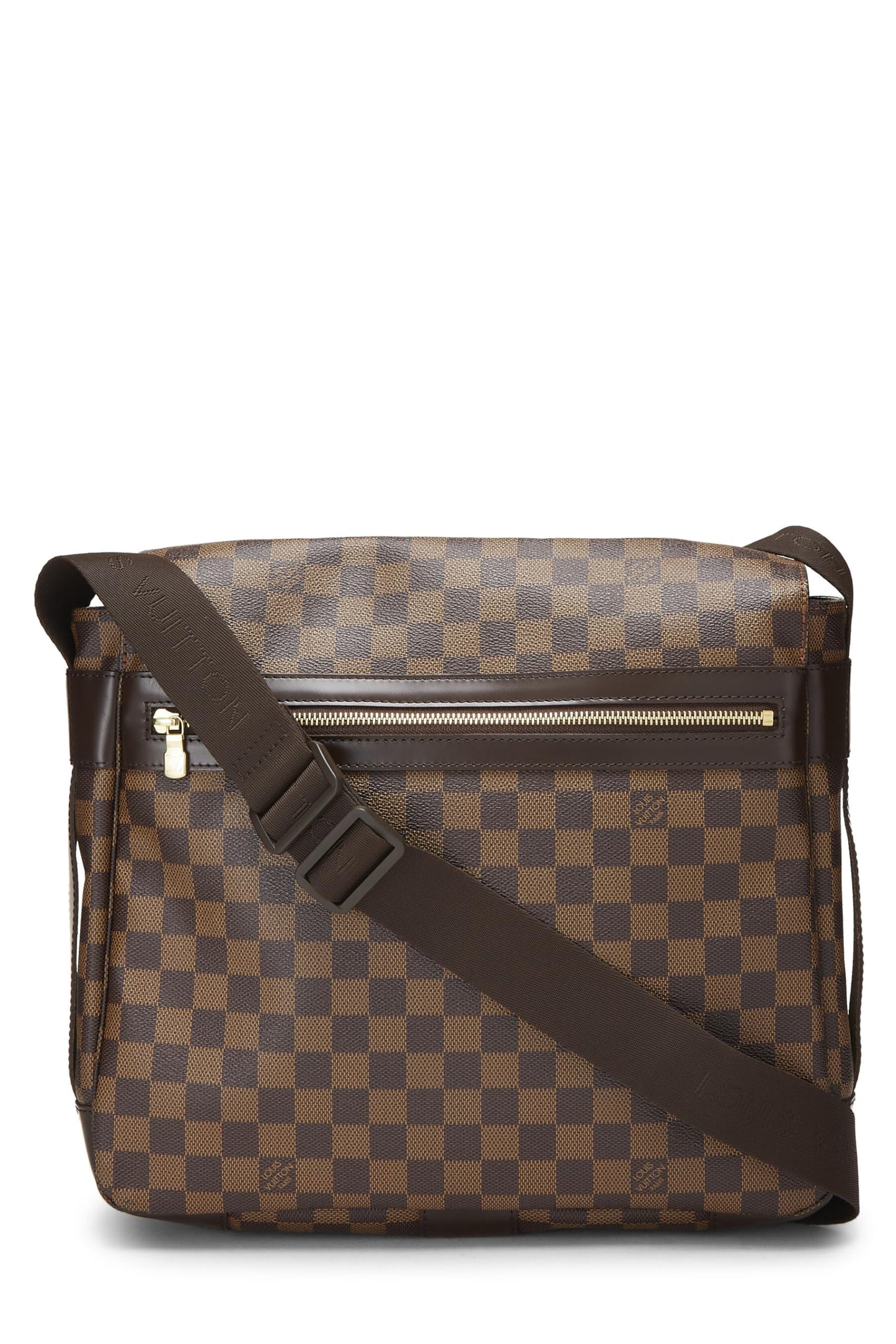 Louis Vuitton, Sac messager Damier Ebene Bastille pré-aimé, Marron