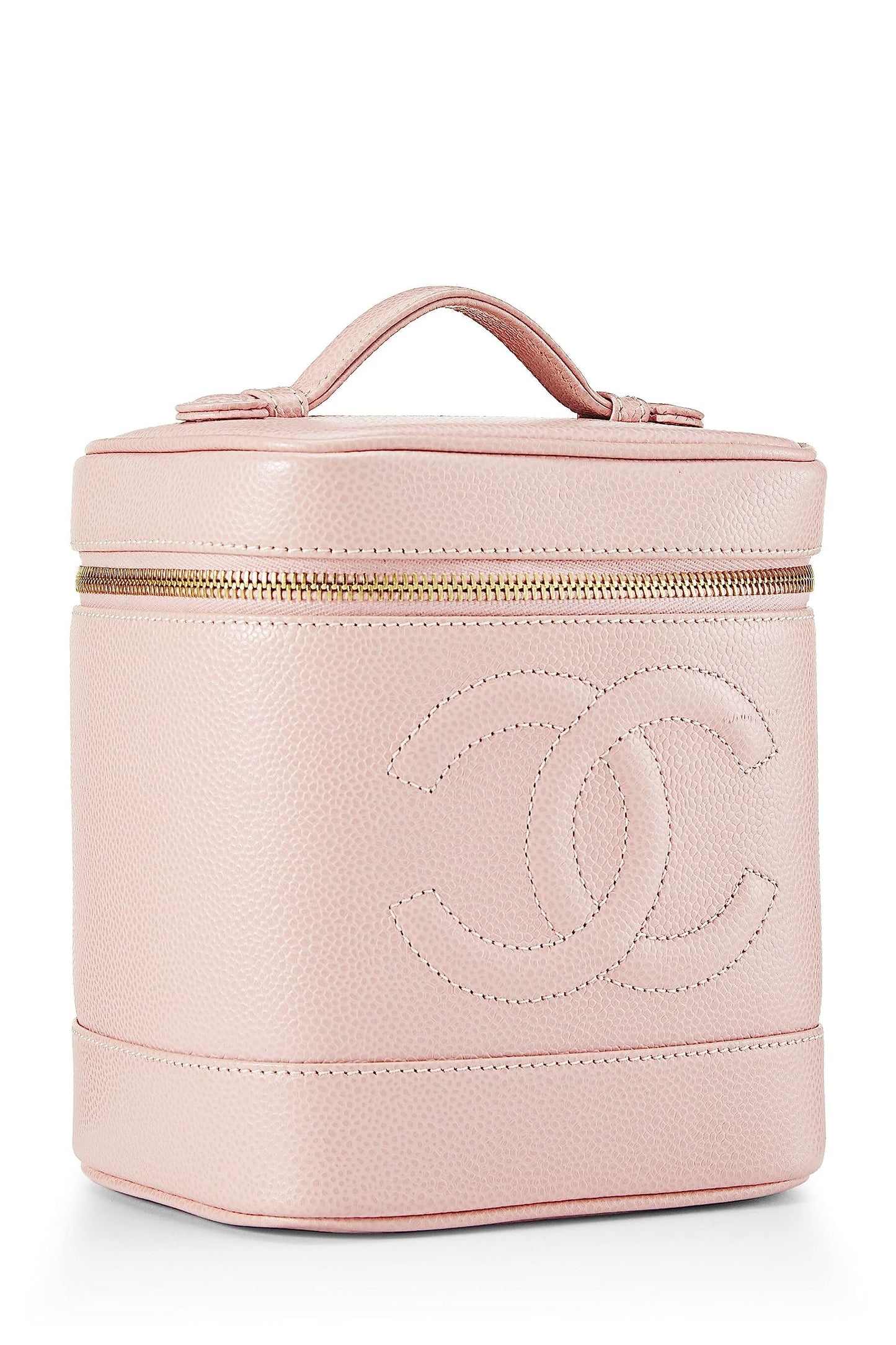 Chanel, Pre-Loved Pink Caviar Timeless Vanity, Pink