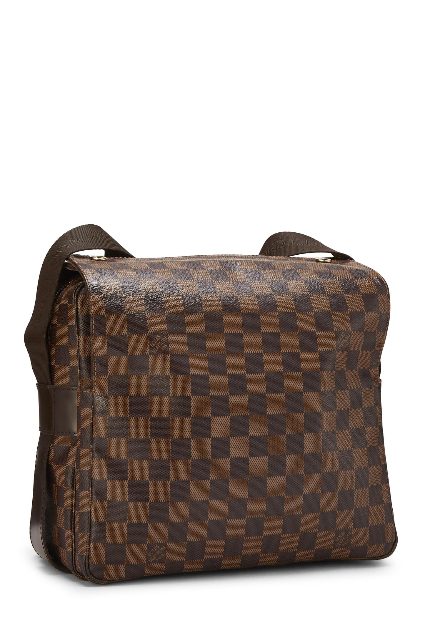 Louis Vuitton, Pre-Loved Damier Ebene Naviglio, Marrón