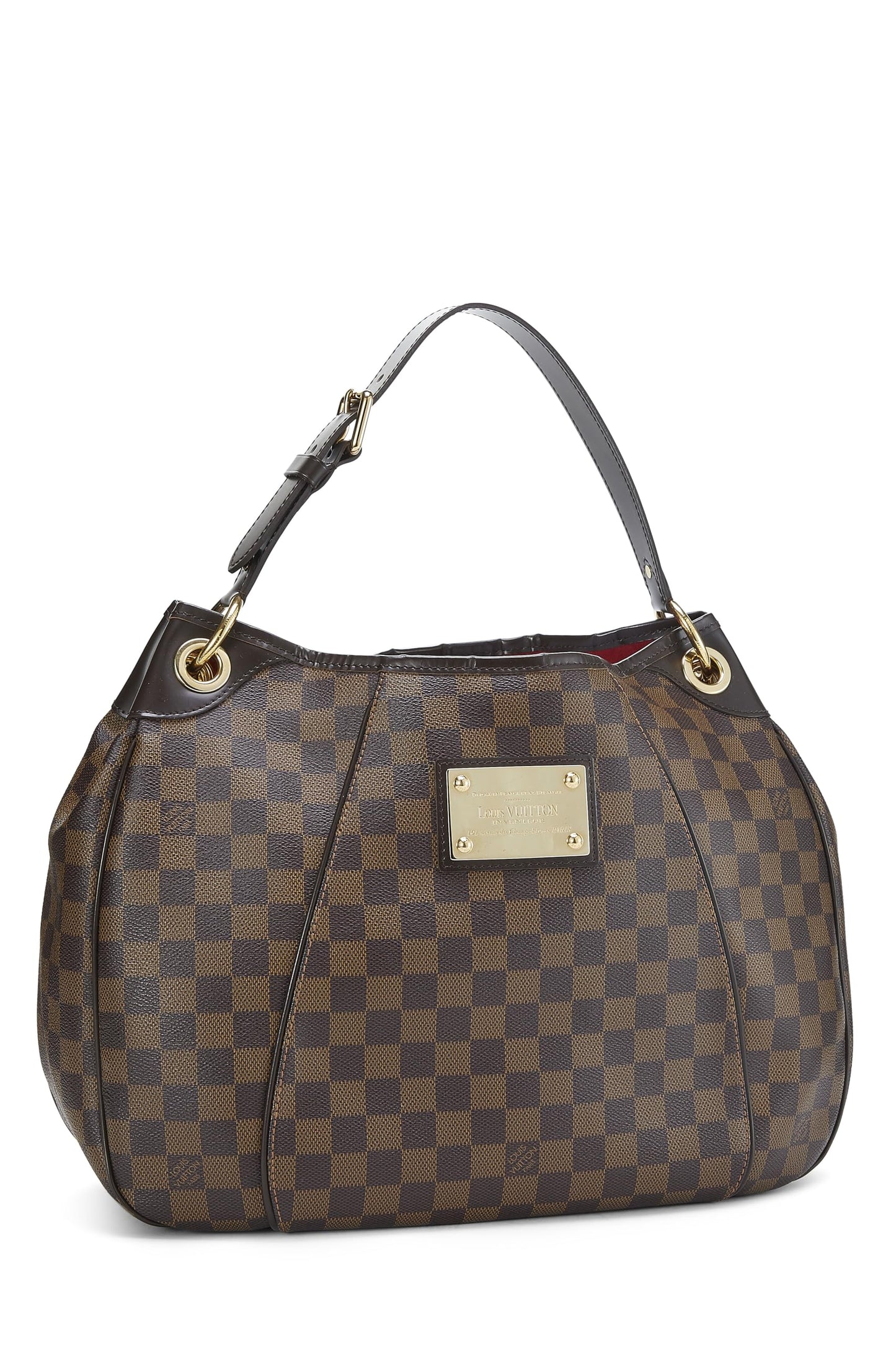 Louis Vuitton, Pre-Loved Damier Ebene Galliera PM, Brown