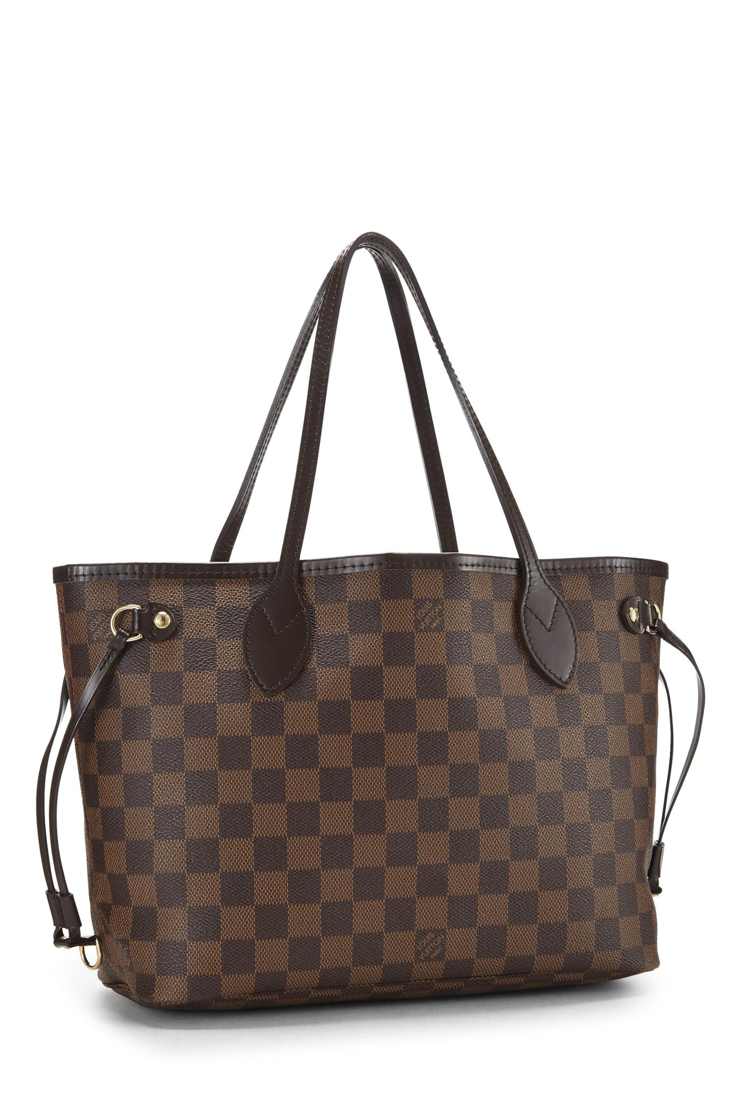 Louis Vuitton, Damier Ebene Neverfull PM d'occasion, marron